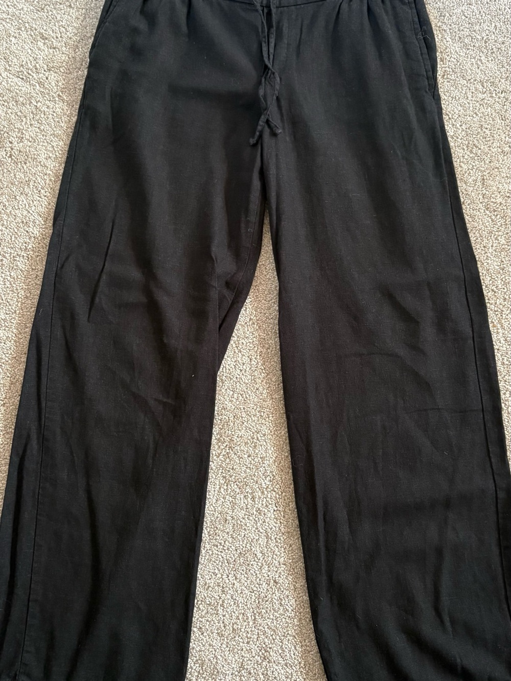 Old Navy Black Women’s Linen Pants